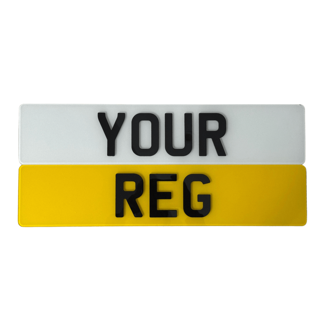 Premium 4D 3mm Number Plates - Plates Elite