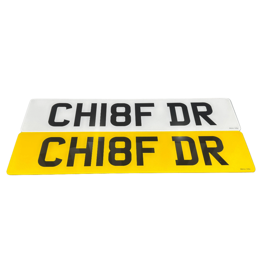 Premium Standard Replacement Number Plates - Plates Elite