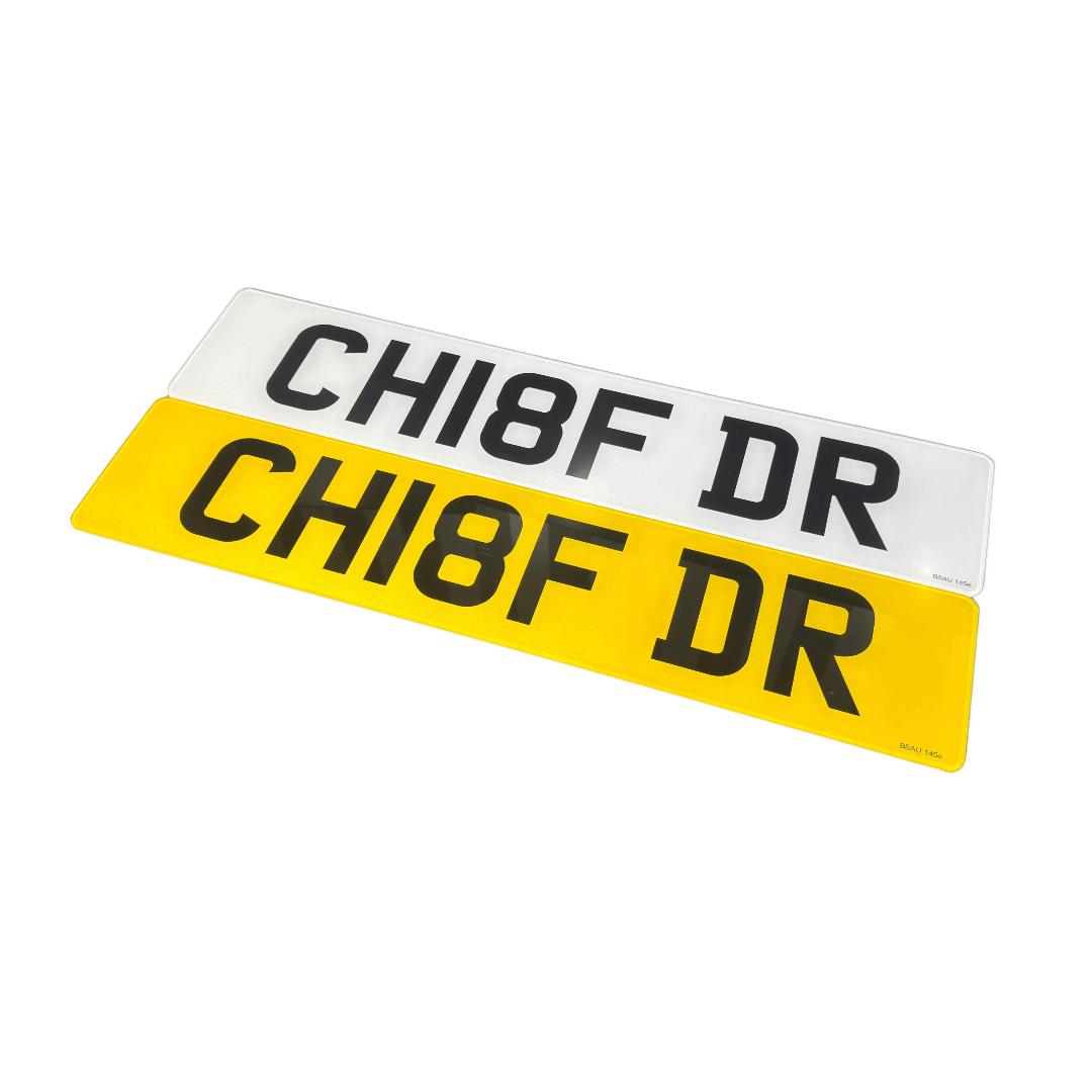 Premium Standard Replacement Number Plates - Plates Elite