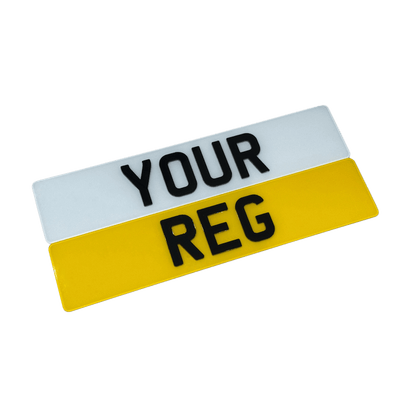 Premium 4D 3mm Number Plates - Plates Elite