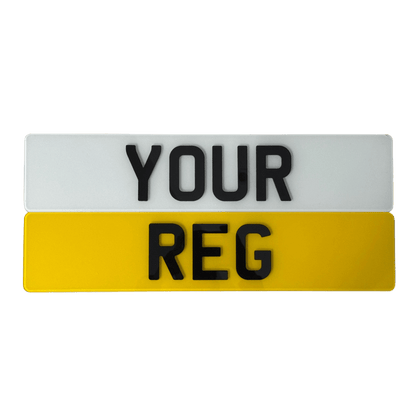 Premium 4D 3mm Number Plates - Plates Elite