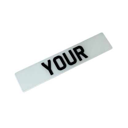 Premium 4D 3mm Number Plates - Plates Elite
