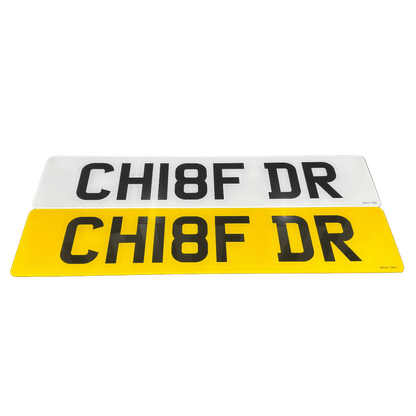 Premium Standard Replacement Number Plates - Plates Elite