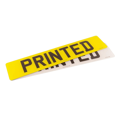 Premium Standard Replacement Number Plates - Plates Elite